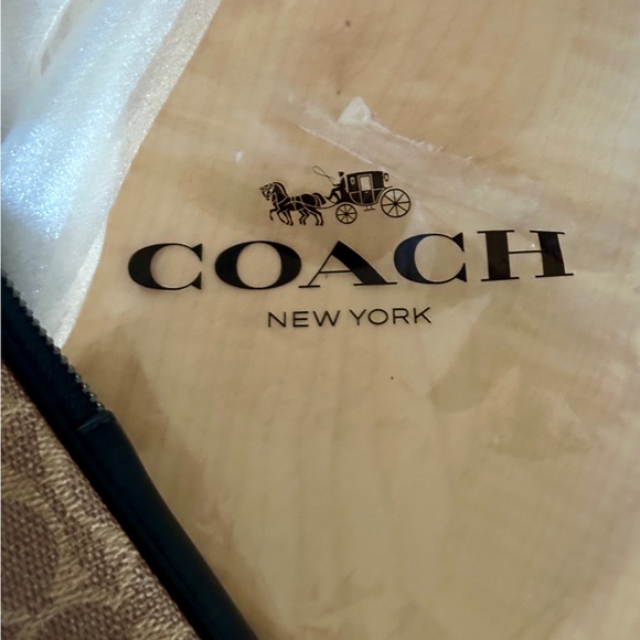 Coach Men’s Aden Crossbody Bag in Signature Canvas tan - Picture 4 of 12